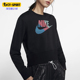 耐克正品 2026春季 款 Nike 女士日常圆领套头透气卫衣BV2801 010