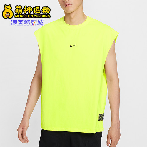 Nike/耐克正品夏季男士干爽透气篮球经典运动针织背心HV1889-702
