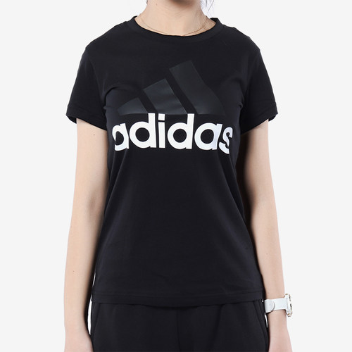 Adidas/阿迪达斯正品ESS SLI TEE女士经典透气运动短袖T恤B45786