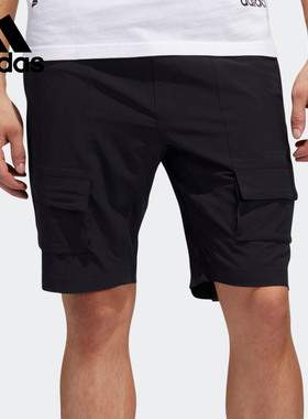 Adidas/阿迪达斯正品新款M SHORT ID RLX 多口袋男子短裤 FT2785