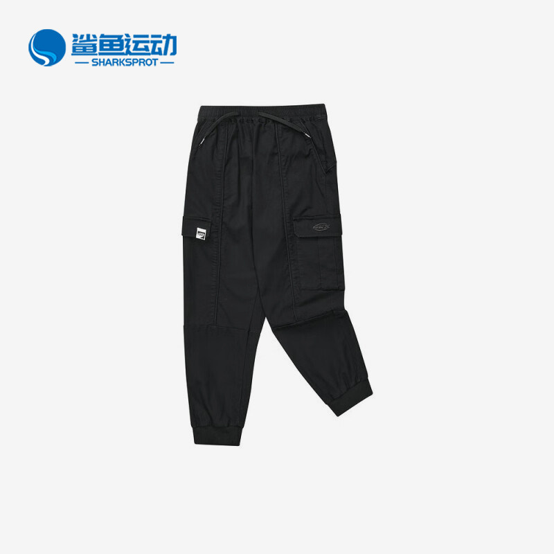 Skechers/斯凯奇正品透气运动新款儿童多口袋系带日常休闲长裤
