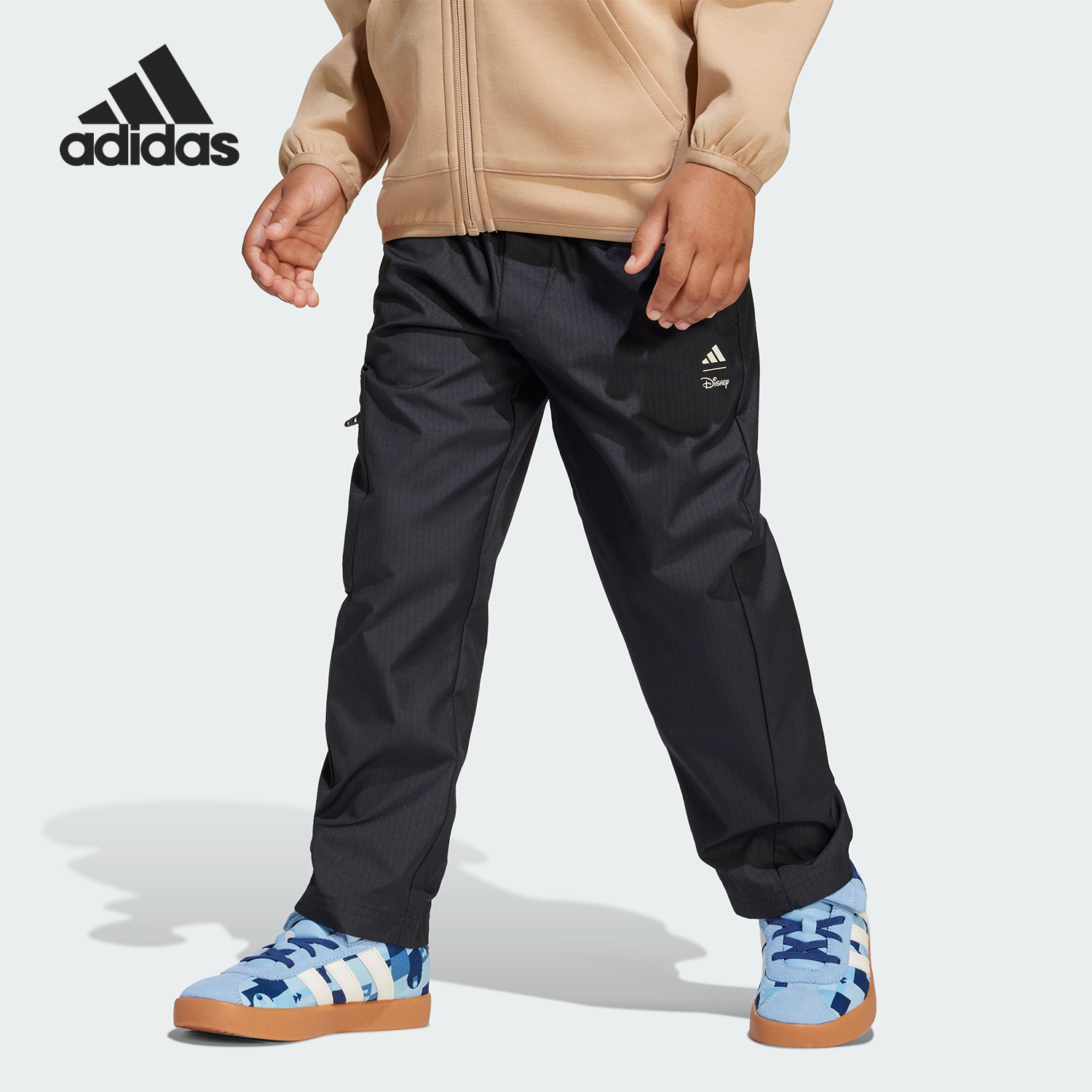 Adidas/阿迪达斯正品LK DY MM PNT小童梭织运动长裤JF3643