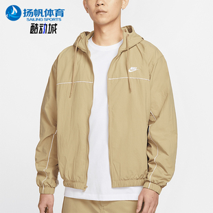 拼接连帽外套HJ2013 Nike 梭织宽松休闲经典 2025男士 297 耐克正品