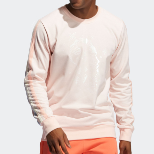 Adidas/阿迪达斯新款男子圣诞款哈登篮球休闲套头卫衣GU0508