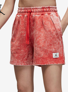 Nike/耐克正品Air Jordan女子运水洗做旧针短裤DQ4614-605