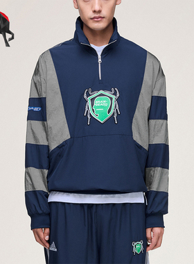 Adidas/阿迪达斯正品三叶草TRACKTOP新款出游经典套头衫JZ1055
