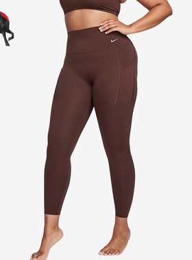 Nike/耐克正品新款女士高腰运动透气经典紧身九分裤DQ5898-227