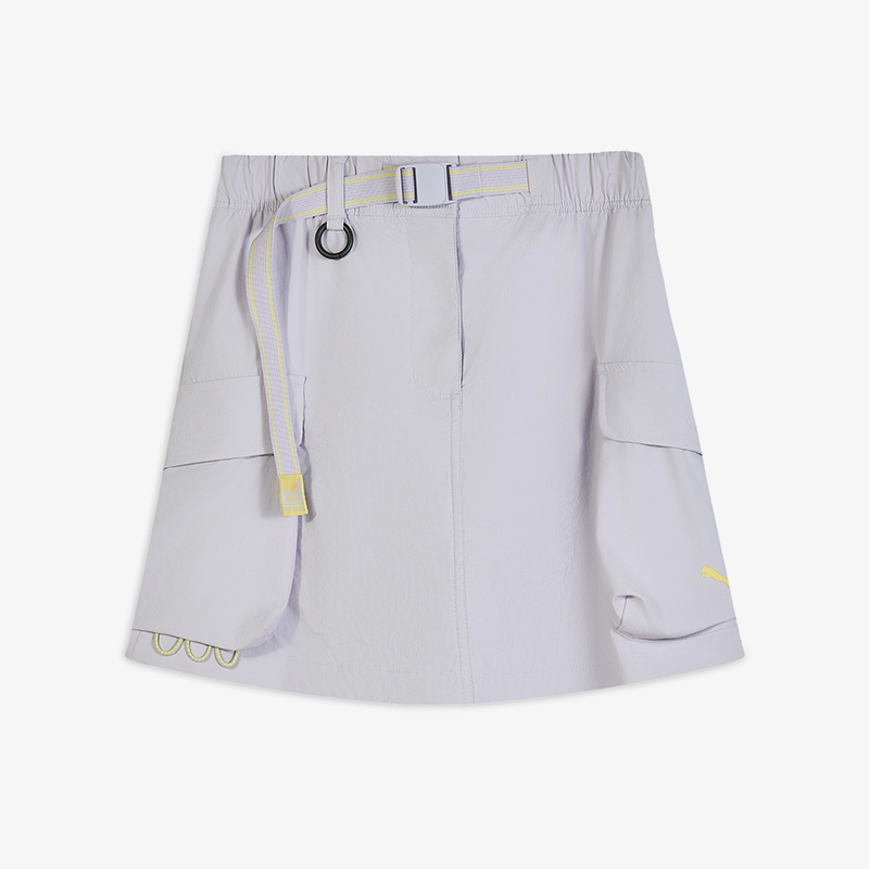 Puma/彪马正品2025 女士户外口袋休闲透气时尚半身裙633876-50