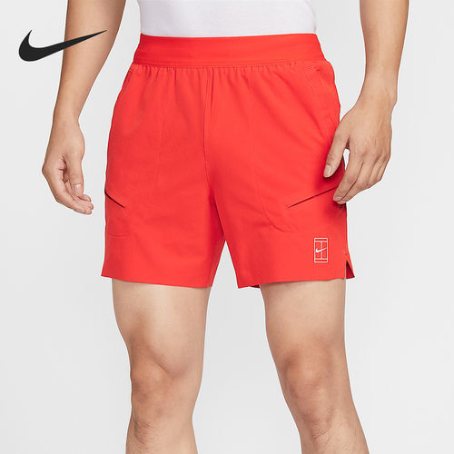 Nike/耐克正品Dri-FIT男士网球松紧运动休闲短裤FZ6914-673