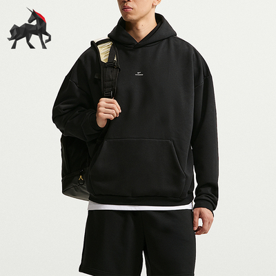 Nike/耐克正品Therma-FIT男士加绒篮球连帽卫衣JA9616-010