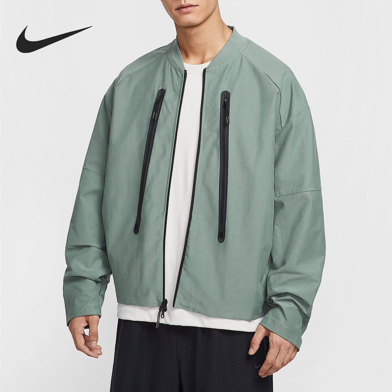 Nike/耐克正品Tech Shor男士宽松时尚休闲复古外套HV0952-364