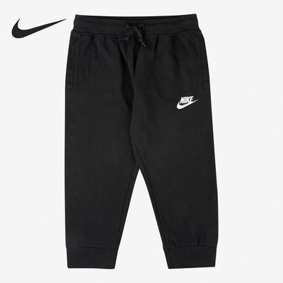 Nike/耐克官方正品夏季小童针织休闲运动耐穿户外长裤DA3770-010
