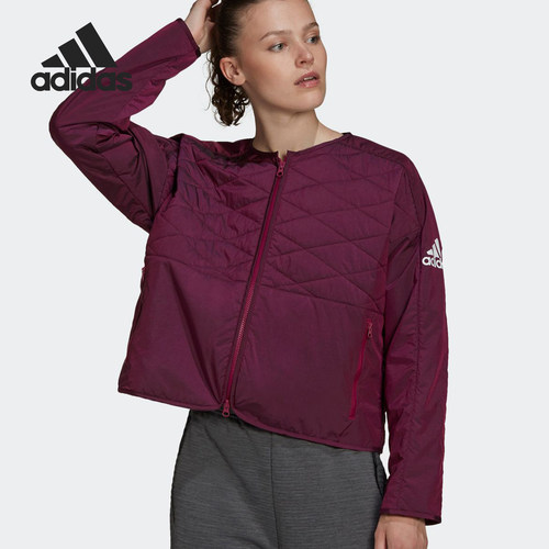 阿迪达斯女子运动棉服外套