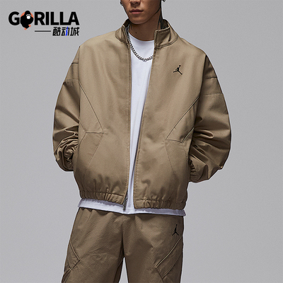 Nike/耐克正品JORDAN男士休闲耐穿立领刺绣运动外套IF1823-247