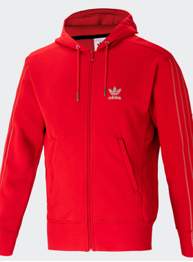 Adidas/阿迪达斯正品三叶草男子永久牌自行车联名休闲外套ED0329