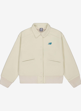 New Balance/NB正品新款女子梭织运动休闲夹克外套NME32072-LBE