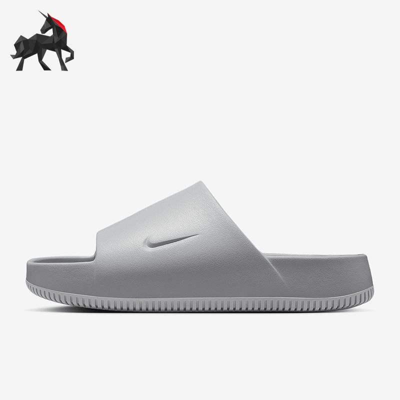 Nike/耐克正品Calm Slide男士居家厚底耐磨一字拖鞋FD4116-004