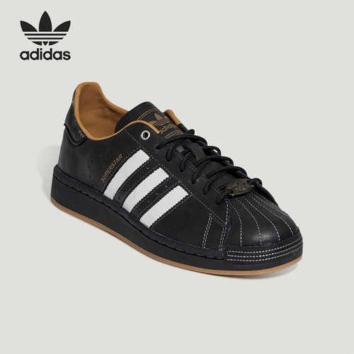 Adidas/阿迪达斯正品三叶草男女休闲低帮系带耐磨日常板鞋KI6590
