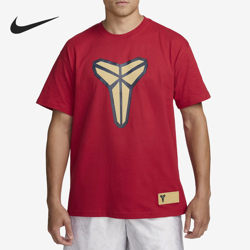 Nike/耐克正品SS24 Kobe男士圆领针织透气休闲短袖FZ8072-636