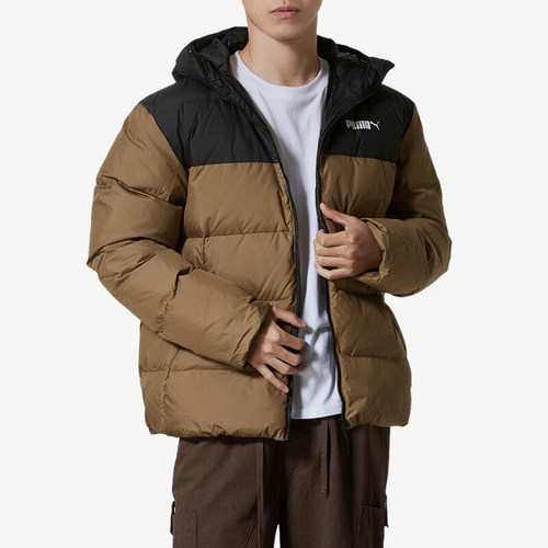 彪马男士防风保暖羽绒服