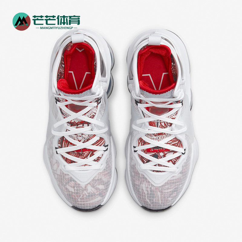 Nike/耐克正品LEBRON 19詹姆斯19女子GS大童运动篮球鞋DD0418-101