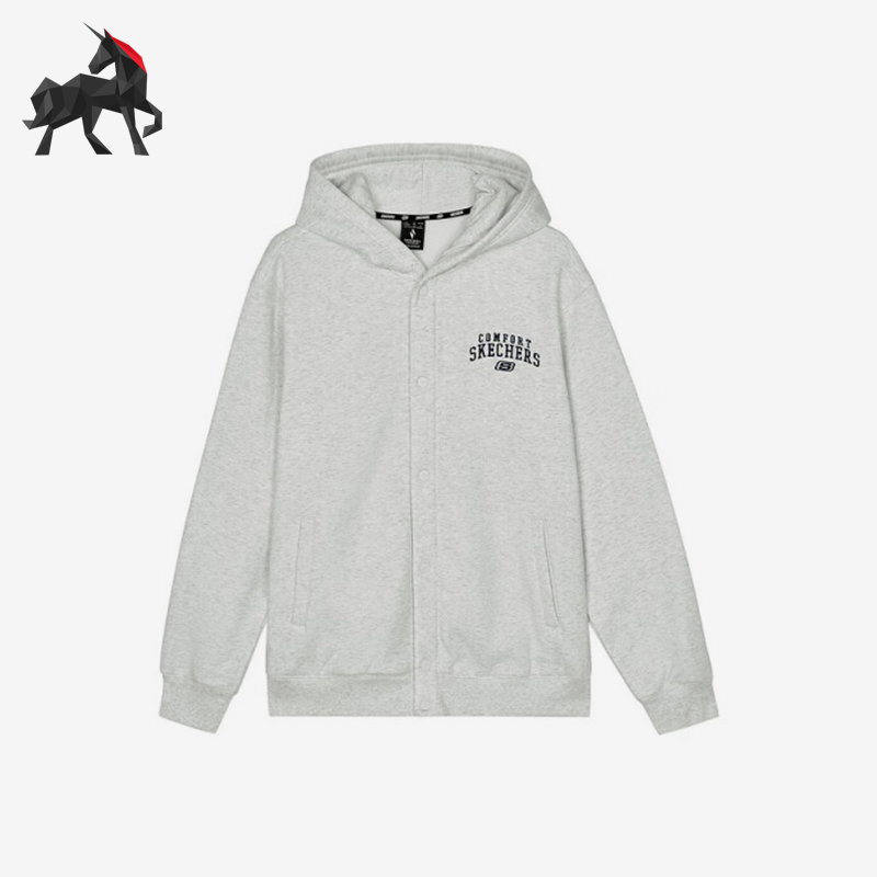 斯凯奇男士运动休闲夹克外套