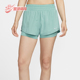 耐克正品 Dri FIT女士透气中腰运动训练梭织短裤 Nike DX6013 017