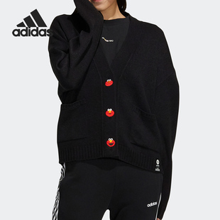 Street Sesame 女子运动夹克外套HD7282 阿迪达斯正品 Adidas