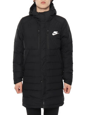 Nike/耐克正品 NSW DOWN FILL 男子中长款连帽保暖羽绒服AJ7949