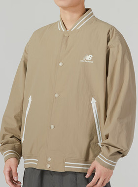 New Balance/NB正品男士休闲运动经典梭织夹克外套AMJ33362-BNN