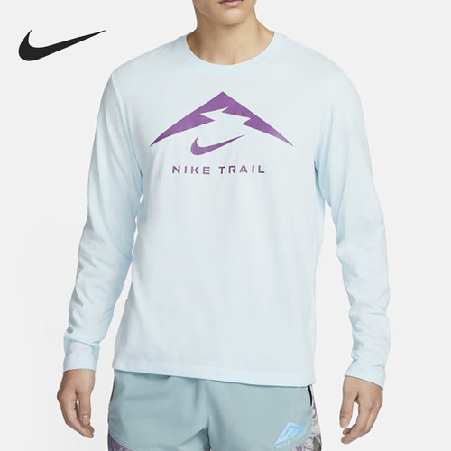 Nike/耐克正品新款男士速干透气休闲运动长袖T恤FN0828-474