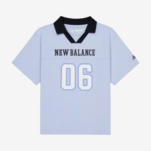 New Balance新百伦正品儿童短袖休闲运动翻领衫ND7FG6S083-BL