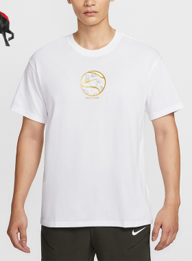 Nike/耐克正品Dri-FIT男士休闲透气针织圆领套头短袖IO6235-100