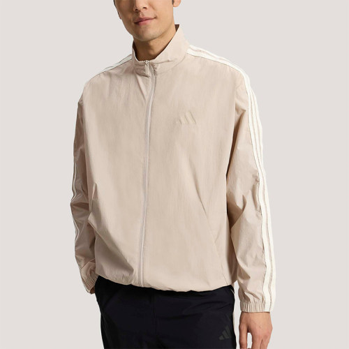 Adidas/阿迪达斯正品春季男士运动休闲经典梭织立领外套KR2521