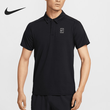Nike/耐克官方正品Dri-FIT男士翻领网球运动短袖POLO衫FZ6908-010