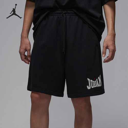 Nike/耐克正品Jordan Brooklyn男士刺绣针织运动短裤HV1845-010
