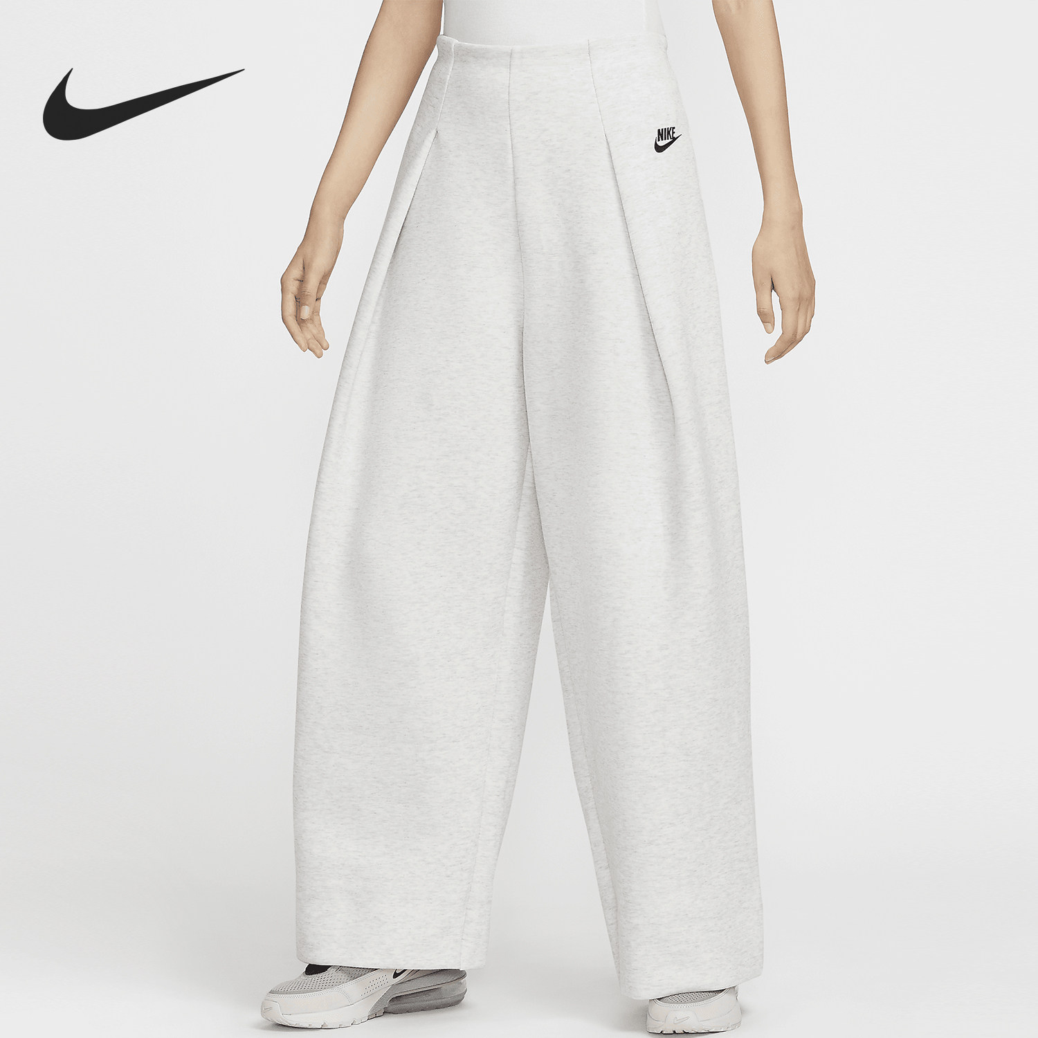 Nike/耐克官方正品秋季新款女士宽松简约休闲阔腿长裤FV8053-013,运动服/休闲服装,运动长裤,淘宝优惠券,粉丝福利购,淘宝优惠卷