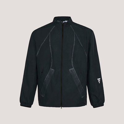 Adidas/阿迪达斯正品春季男士宽松运动经典梭织立领外套KU5308