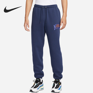 加绒保暖休闲运动针织长裤 Nike 耐克正品 秋冬男士 410 FV4454