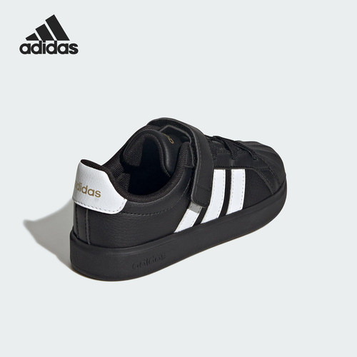 Adidas/阿迪达斯正品STREETTALK EL小童经典贝壳头板鞋JS5055