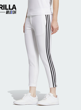 Adidas/阿迪达斯正品新款W 3ST PT 女士高尔夫九分裤IK9789
