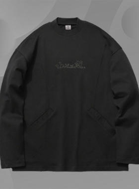 中国李宁正品成龙联名款 刺绣图案男子宽松运动休闲卫衣 AHSR269