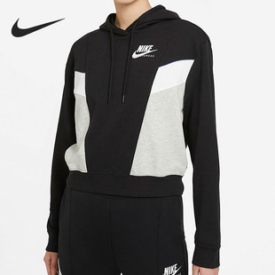 耐克正品 新款 Nike 当季 010 女子运动舒适连帽套头卫衣 CZ8605