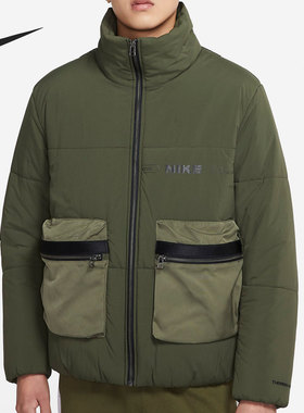 Nike/耐克正品 Therma-FIT 男子立领宽松运动棉服DD5930-325