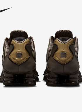 Nike/耐克正品Shox TL女士复古潮流耐磨厚底跑步鞋AR3566-201