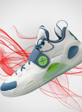 李宁篮球鞋空袭6冬季新款球鞋中国新年高帮防滑运动鞋ABAQ005