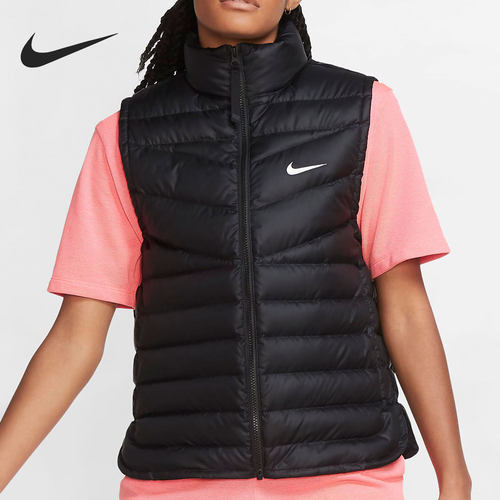 Nike/耐克正品秋冬女子立领休闲运动保暖羽绒马甲 CU5097-011