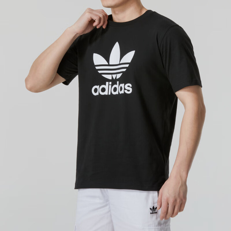 阿迪达斯男士运动休闲短袖