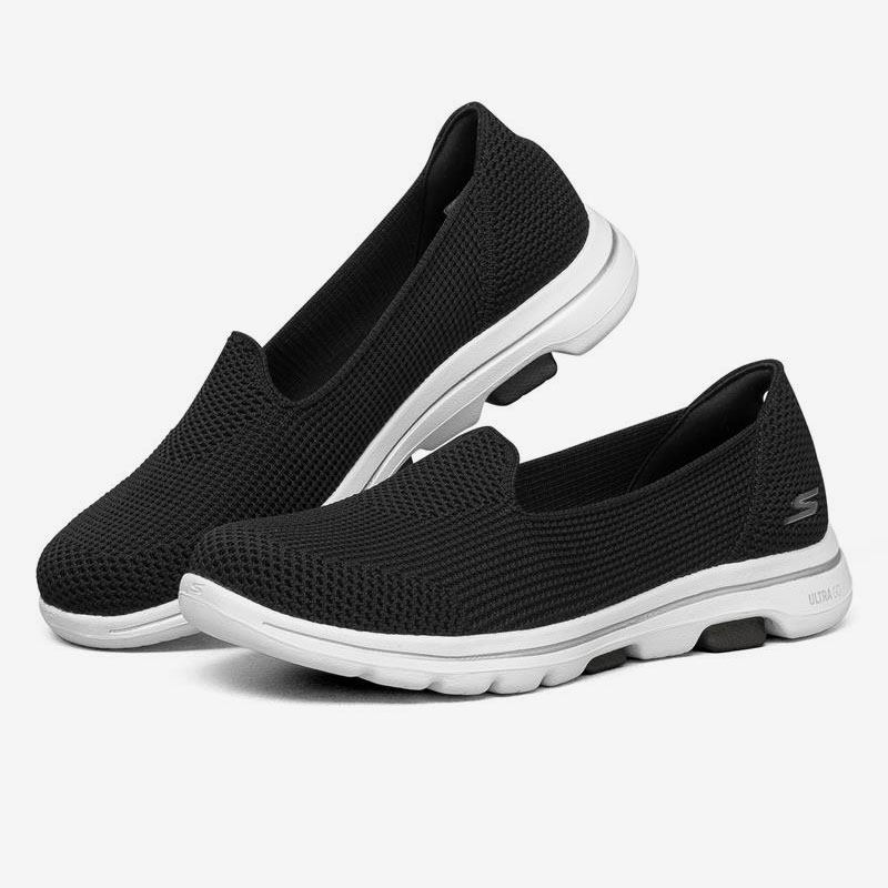 Skechers/斯凯奇正品新款女子GOWALK轻便一脚蹬运动健步鞋