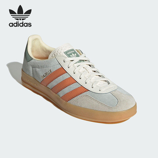 复古耐磨板鞋 Adidas 经典 三叶草男女拼接经典 JQ0011 阿迪达斯正品